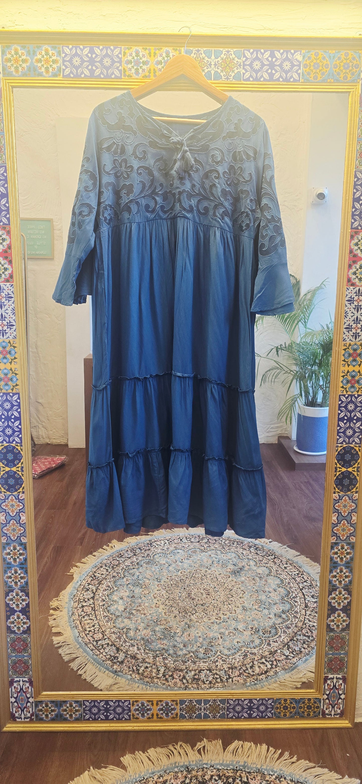 Breezy Tiered One Piece Dress