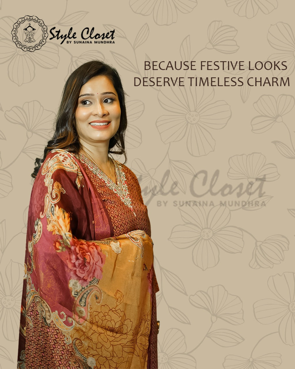 Tawny Brown Suit Set