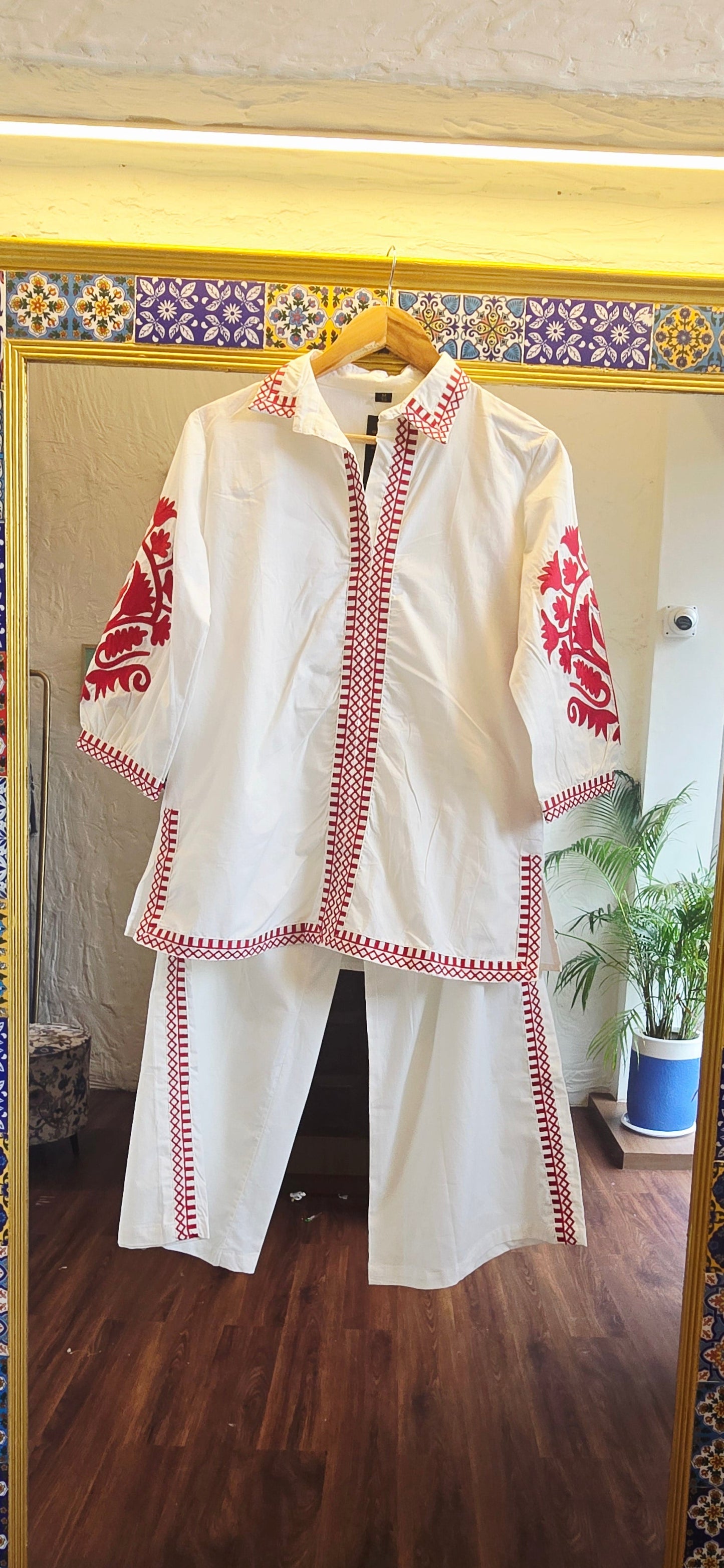 Monochrome Elegance Co-ord Set