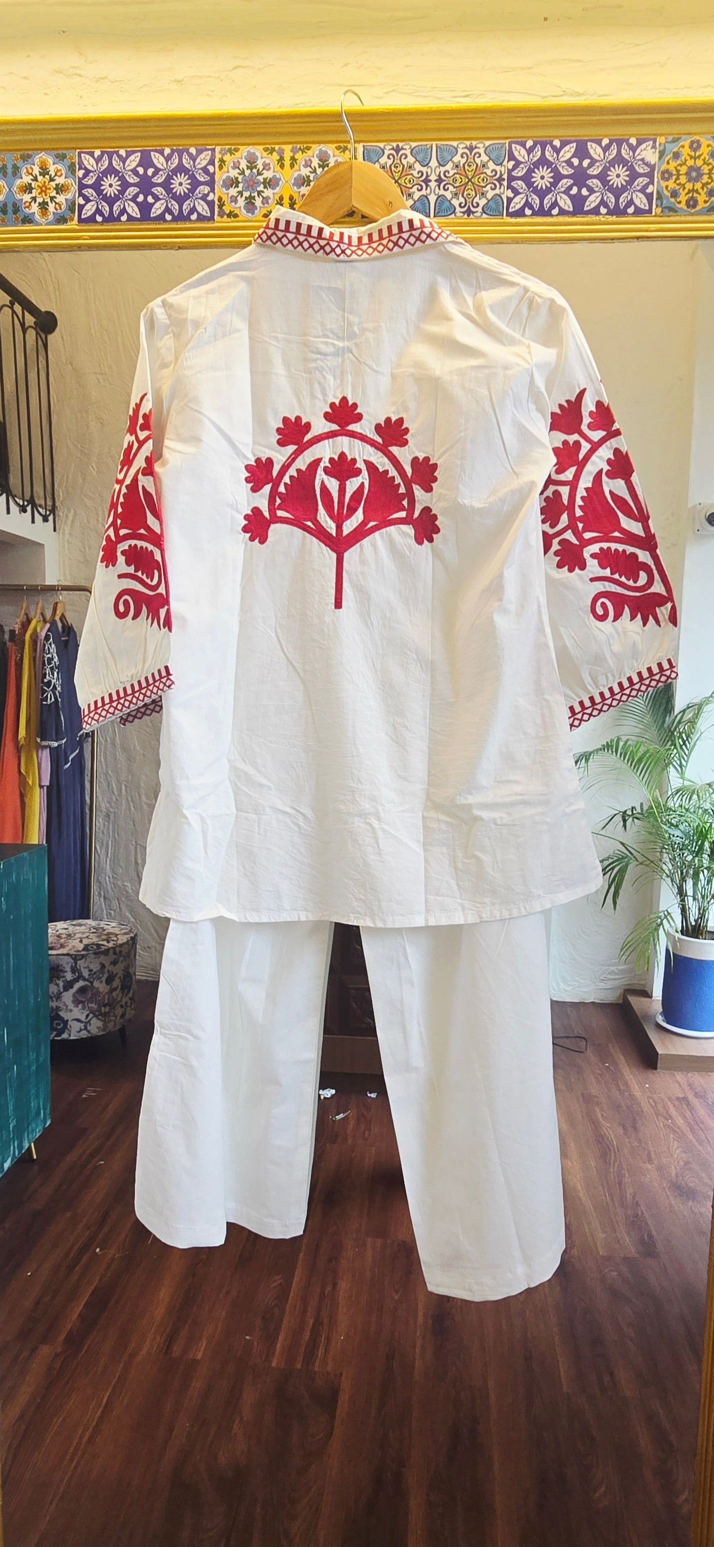 Monochrome Elegance Co-ord Set