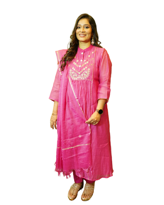 Fushsia Grace Suit Set