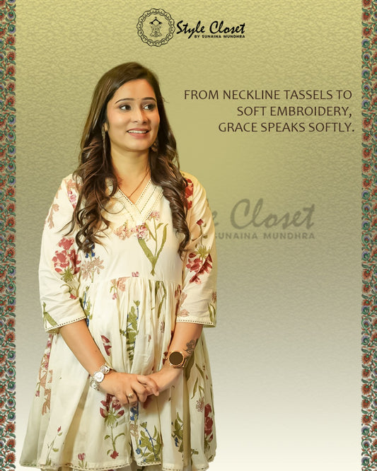 Floral Bliss Sharara Set