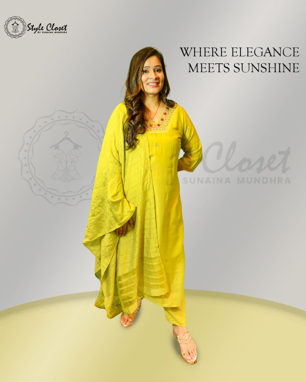 Lemon Glow Kurta Set