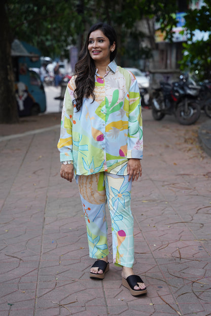 Pastel Bloom Co-ord Set