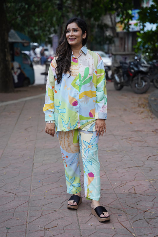 Pastel Bloom Co-ord Set