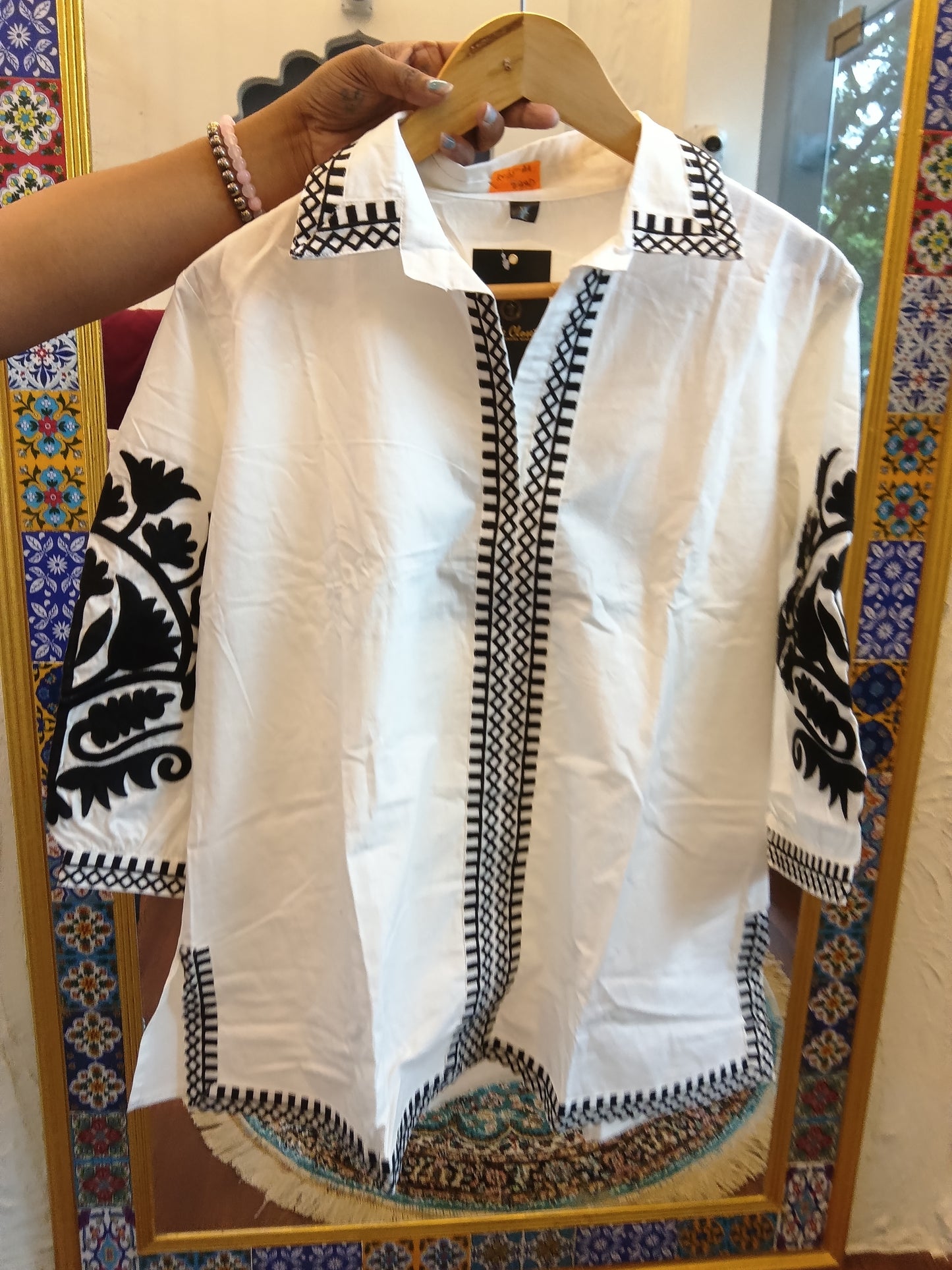 Monochrome Elegance Co-ord Set