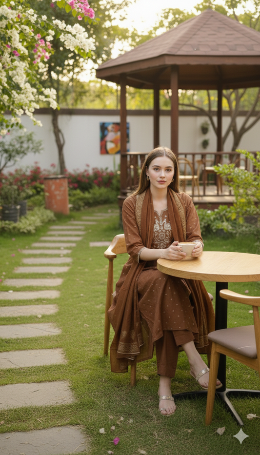 The Ethereal Anarkali Set