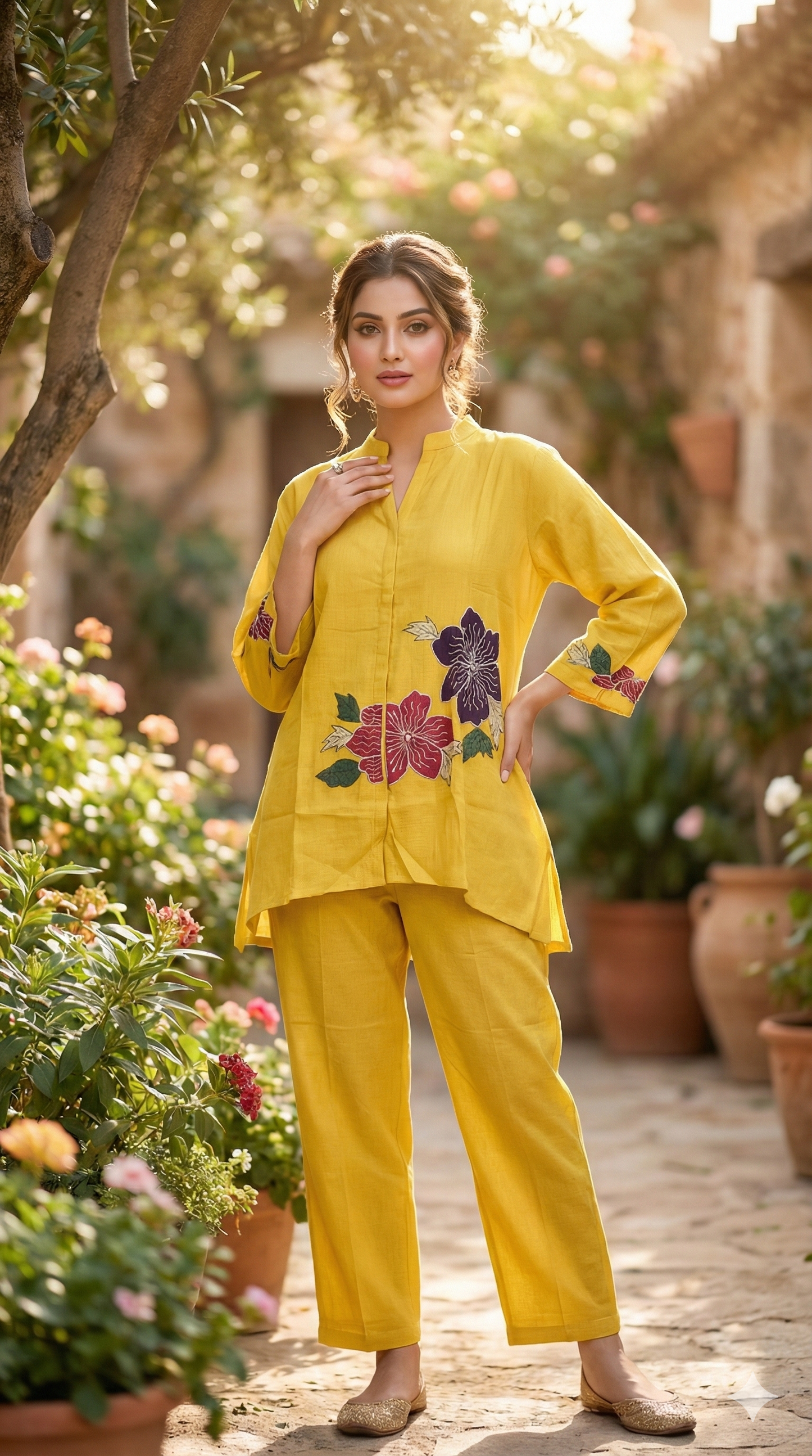 Zesty Floral 2-Piece Set