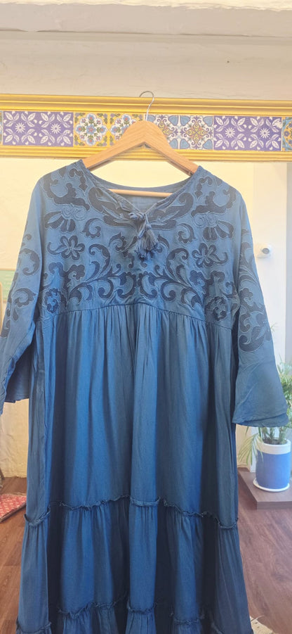 Breezy Tiered One Piece Dress