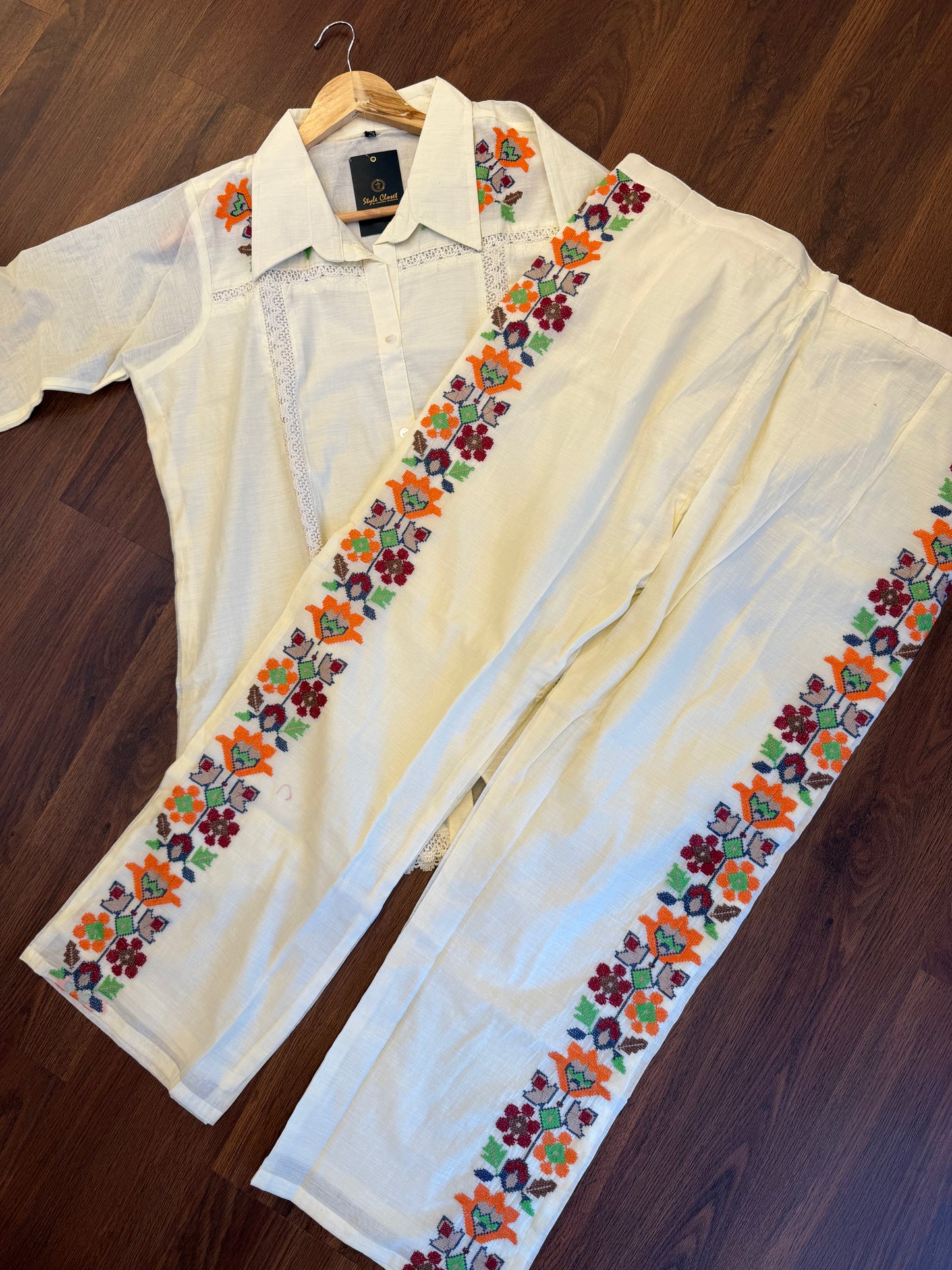 Blossom Lane Embroidered Coord