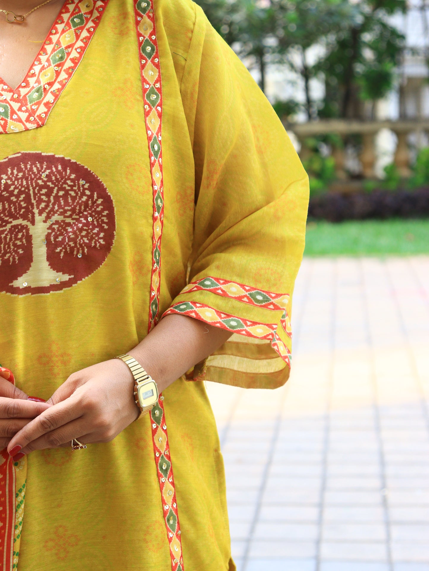 The Golden Aranya Muslin Set