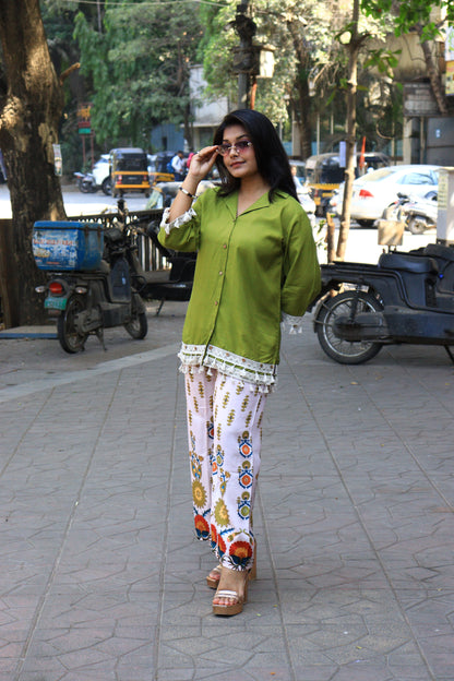 Boho-Chic Ethnic Lounge Set