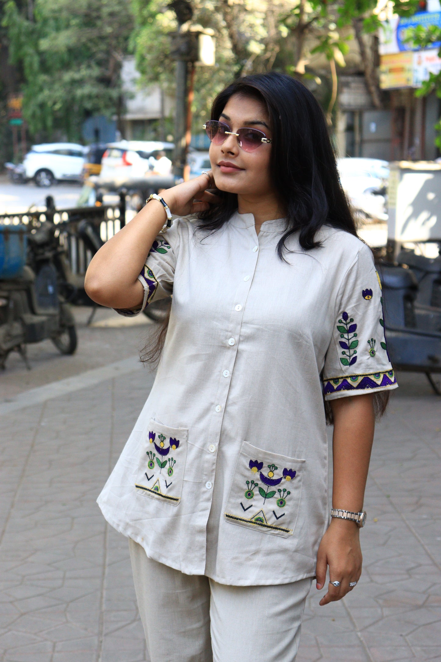 Aura Floral Patchwork Lounge Set