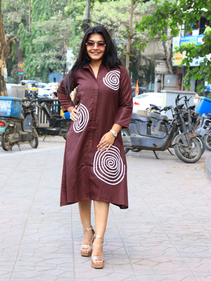 Contemporary Chic Cotton One-Piece