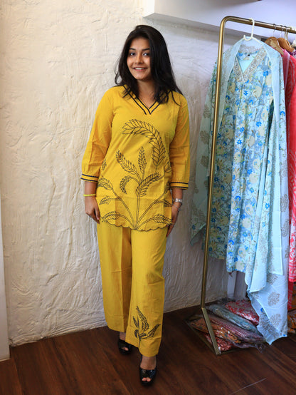 The Leafy Scallop Co-ord Set