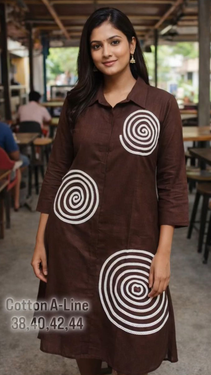 Contemporary Chic Cotton One-Piece