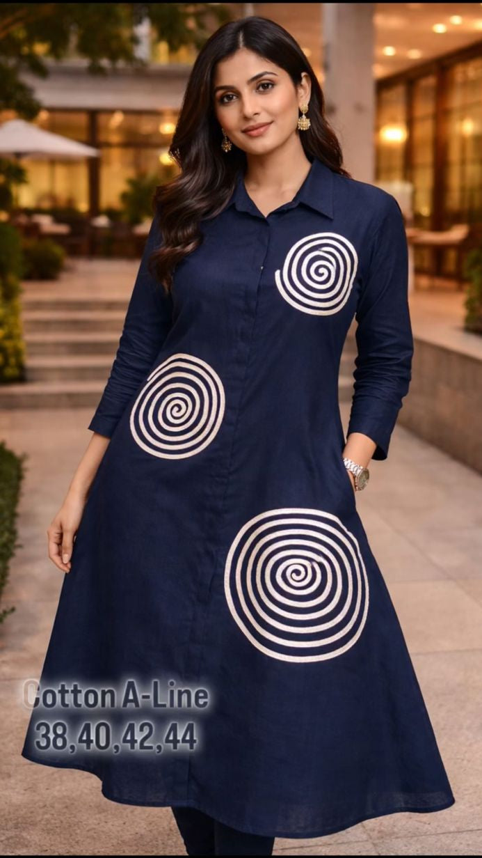 Contemporary Chic Cotton One-Piece