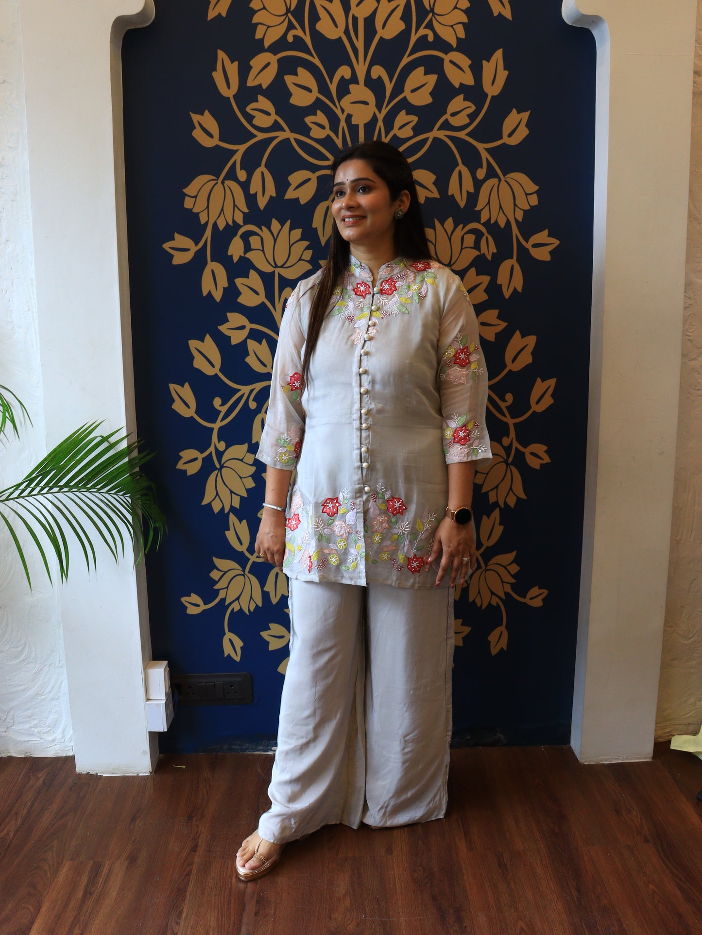 Applique work Coord set