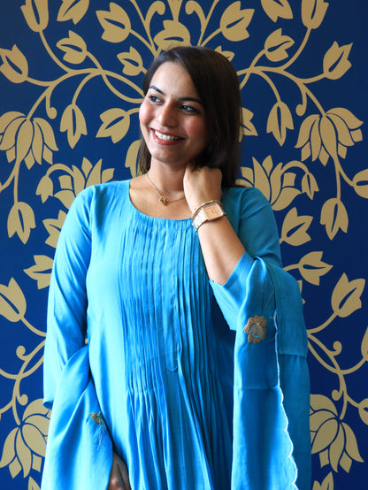 Gulbahar Hand-Embroidered Suit Set