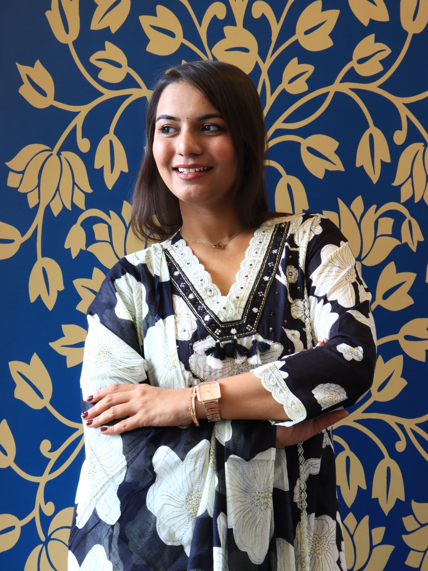 The Gulbahar Printed Kurta Set