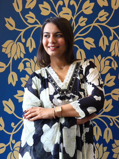 The Gulbahar Printed Kurta Set