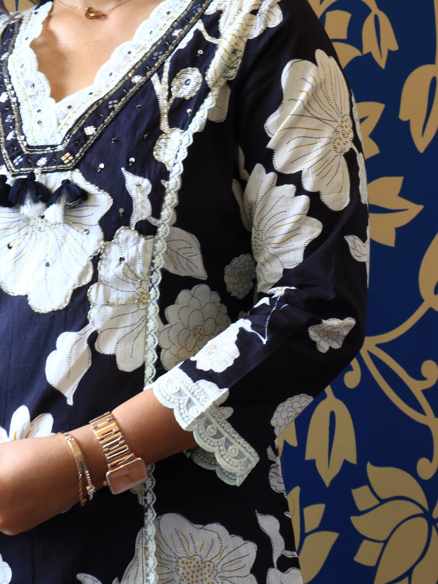 The Gulbahar Printed Kurta Set