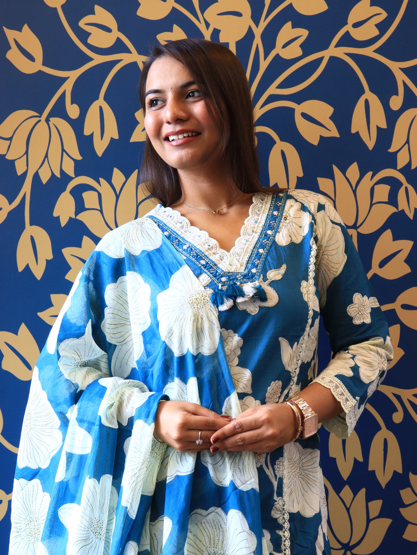 The Gulbahar Printed Kurta Set
