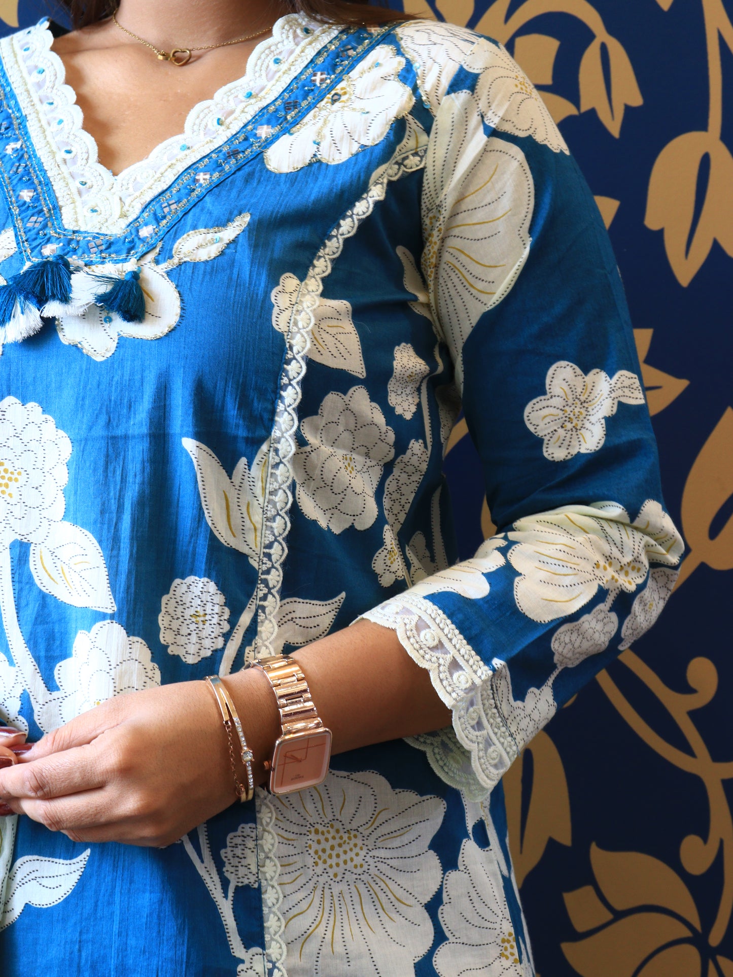 The Gulbahar Printed Kurta Set