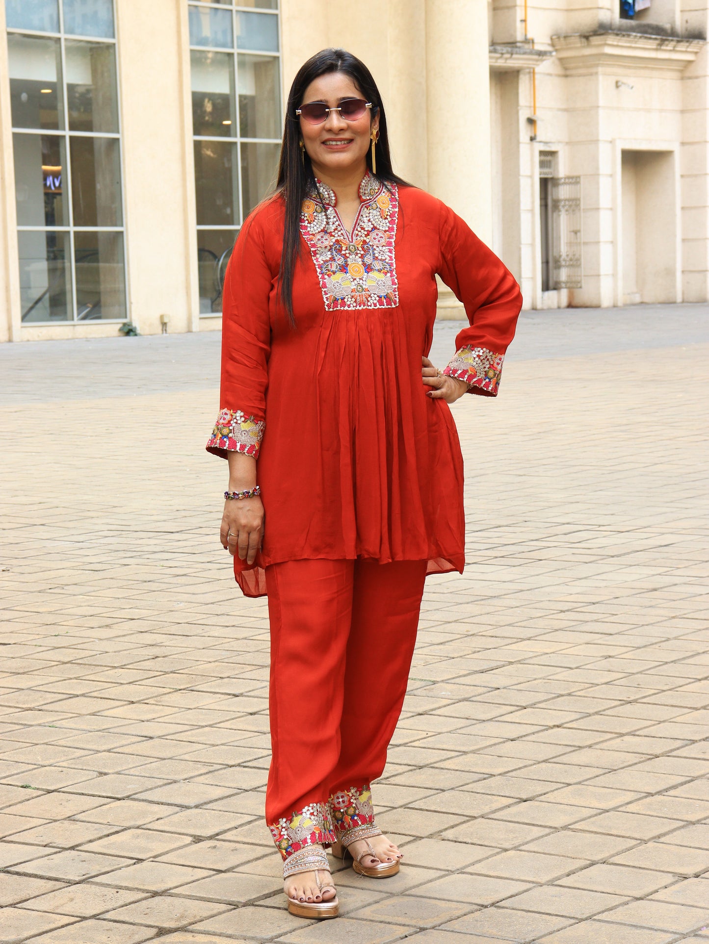 Indian Stylish Ethnic Co-ord Set