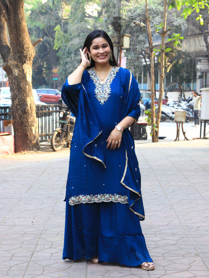 Party Wear Handwork Sharara Set