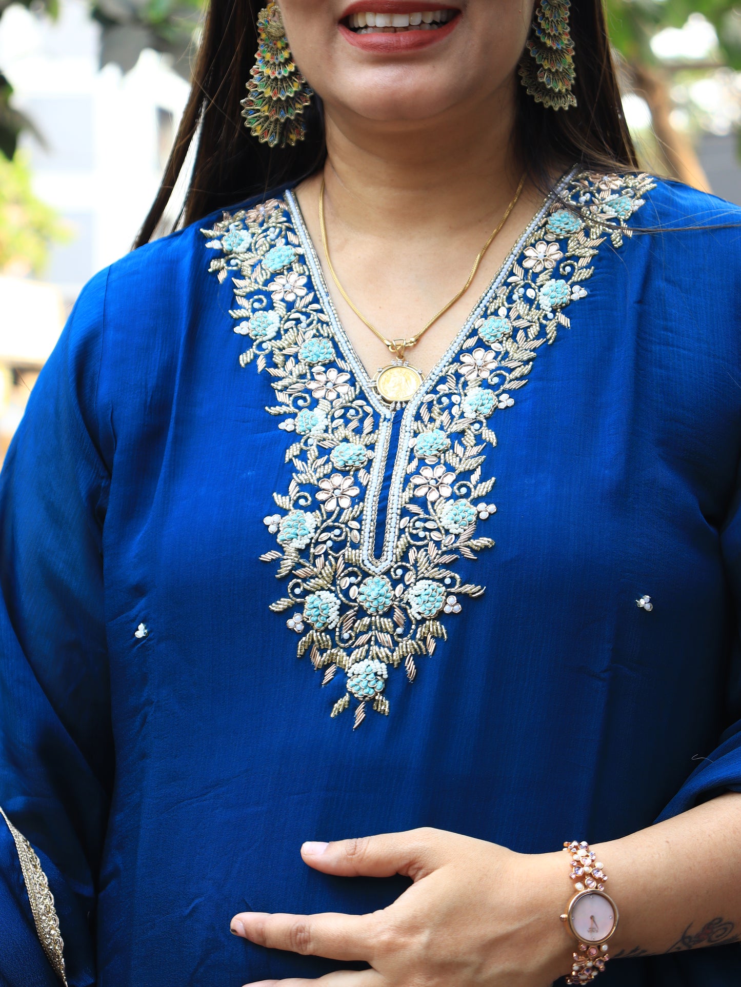 Party Wear Handwork Sharara Set