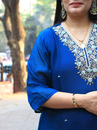 Party Wear Handwork Sharara Set