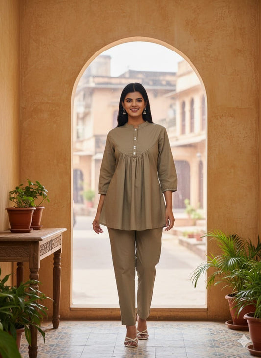 Elegant Beige Coords