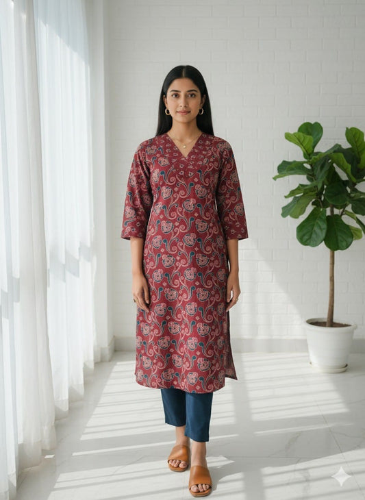 Jaipuri Print Kurta