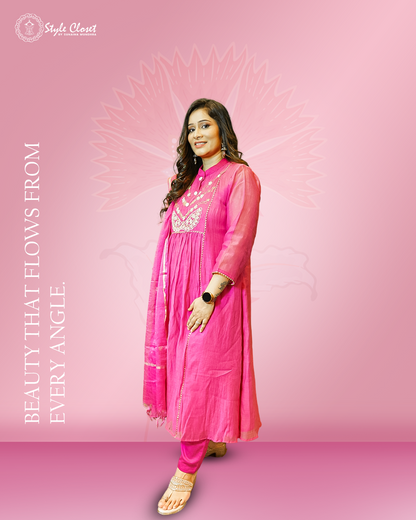 Fushsia Grace Suit Set