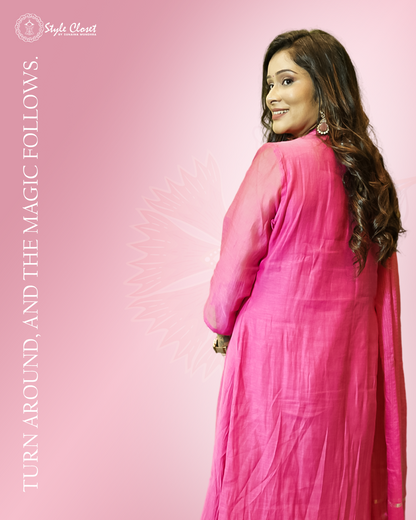 Fushsia Grace Suit Set