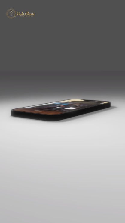 Midnight Elegance Black Anarkali Set